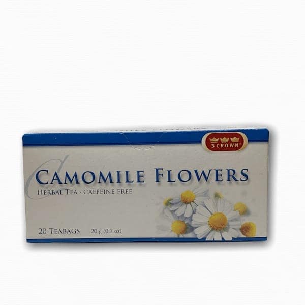 3 Crown Camomile Flowers Herbal Tea