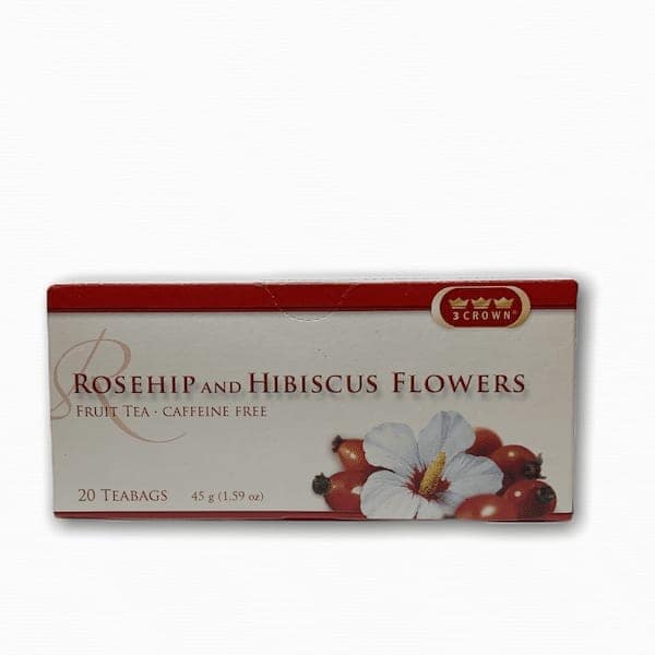 3 Crown Rosehip and Hibiscus Tea