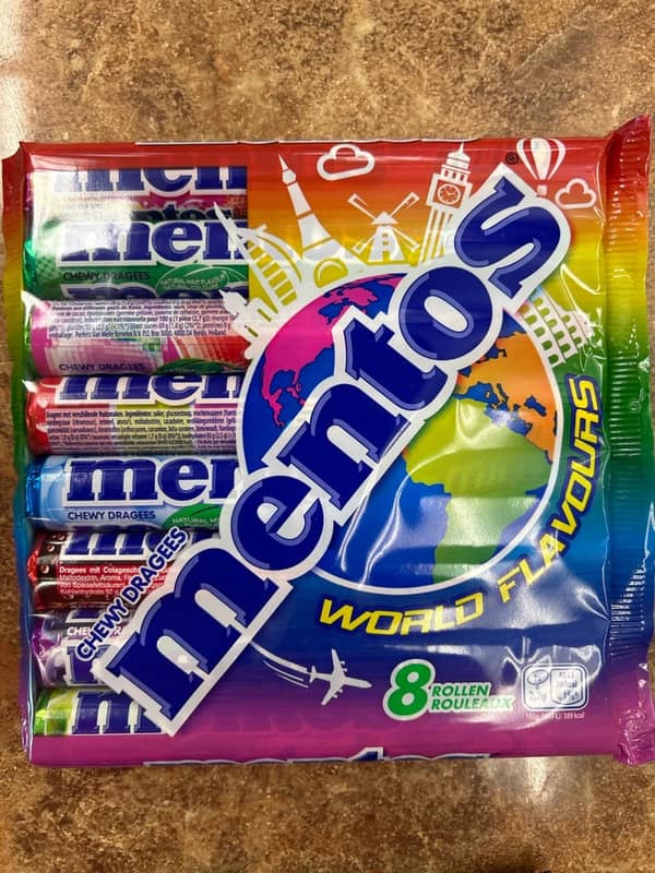 Mentos World Flavours 8pack