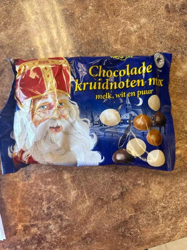 Van Delft Chocolate Kruidnoten Mix (milk, white, dark chocolate mix)