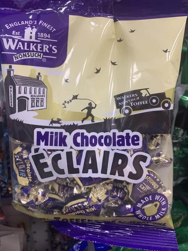 Walkers Milk Chocolate Eclairs 150g