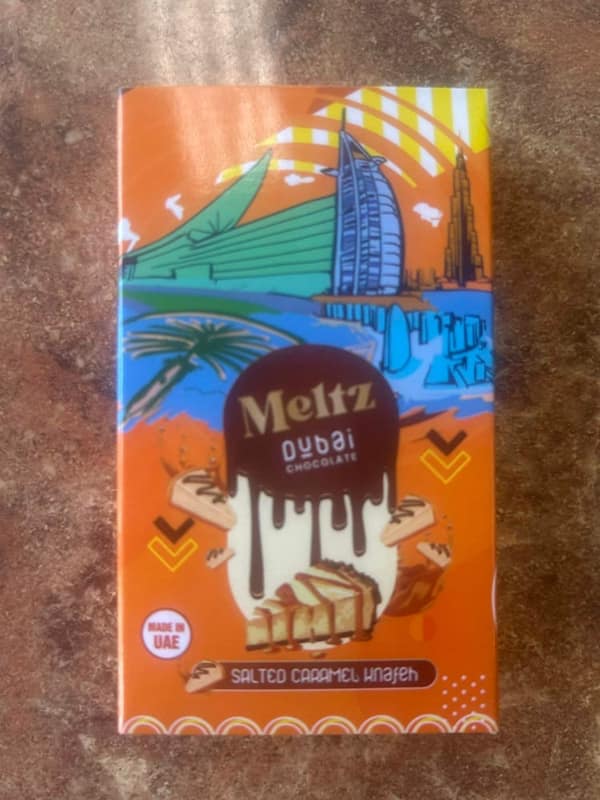 Meltz Dubai Chocolate Salted Caramel
