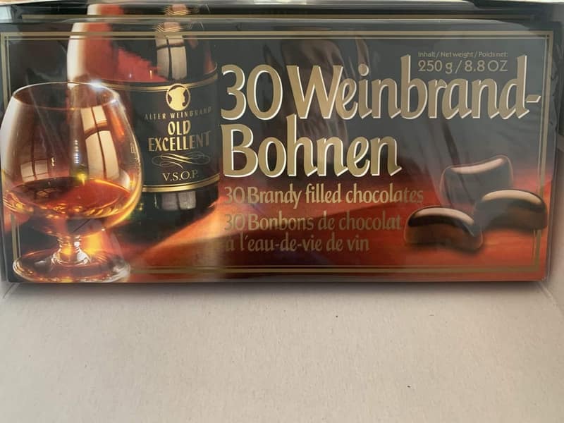Old Excellent Brandy Filled Chocolates 250g