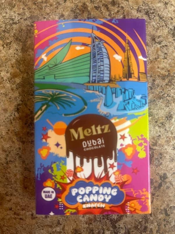 Meltz Dubai Popping Candy Chocolate