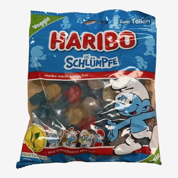 Haribo smurfs