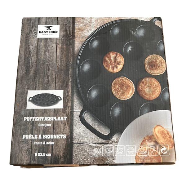 Cast iron poffertjes pan