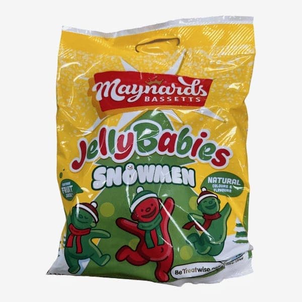 Maynard’s jelly babies snowman