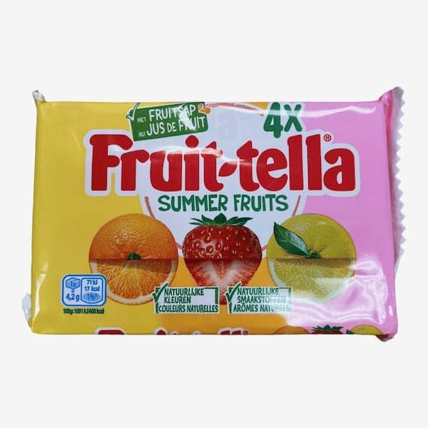 Fruit-tella 4pack summer fruits