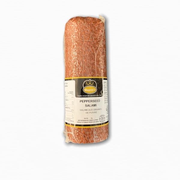 Pepperseed Salami Sliced Thin 200g