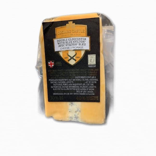 Double Gloucester with Blue Stilton