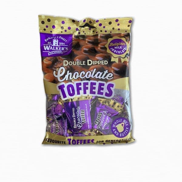 Walkers Double Dipped Chocolate Toffees 135g