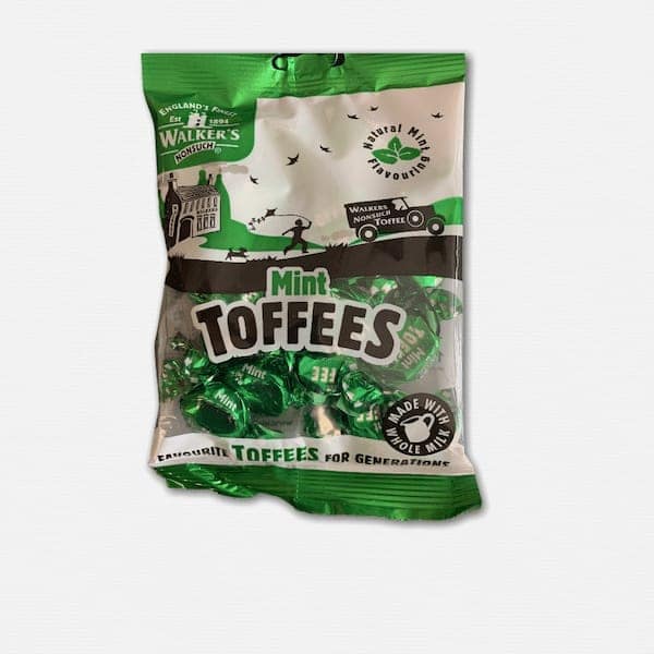 Walkers Mint Toffees 150g