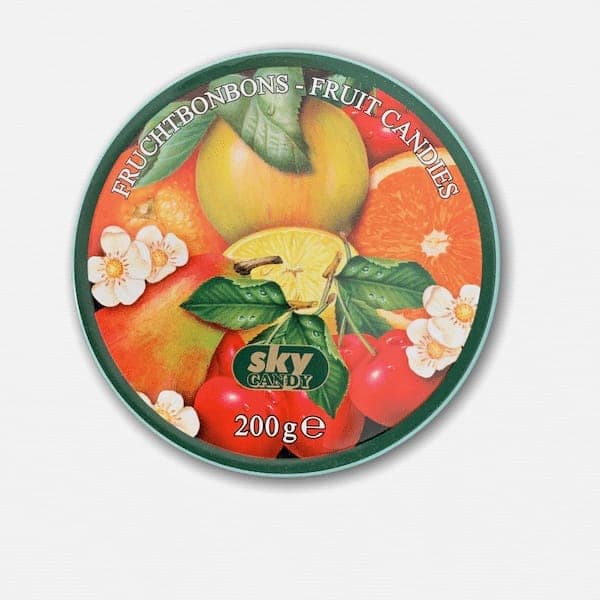 Sky Fruit Candies Tin 200g