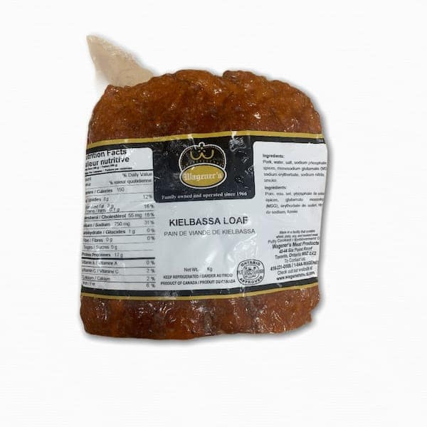Wageners Kielbassa Loaf Sliced Thin 200g