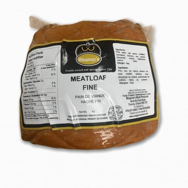 German Fine Meat Loaf Sliced Thin 200g