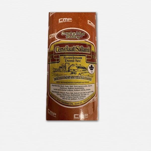 Cervelaat Salami Sliced Thin 200g