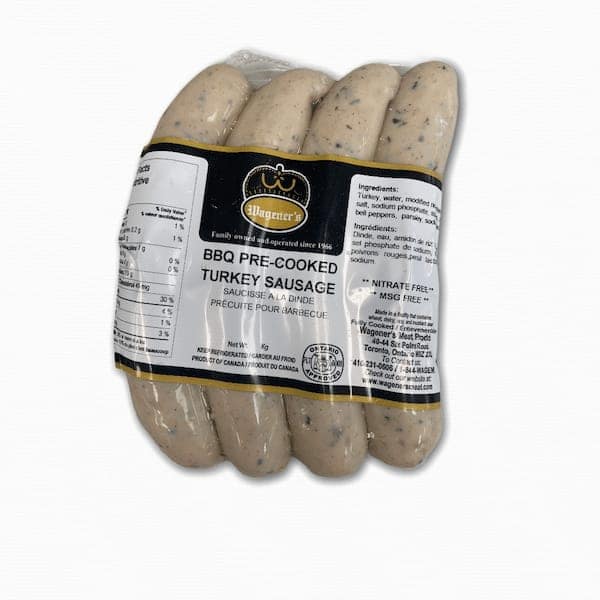 BBQ Pre-Cooked Turkey Sausage