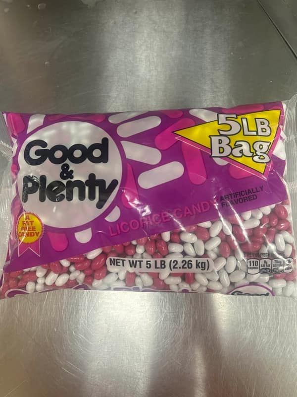 Good and Plenty 5lb Bag Licorice Candy