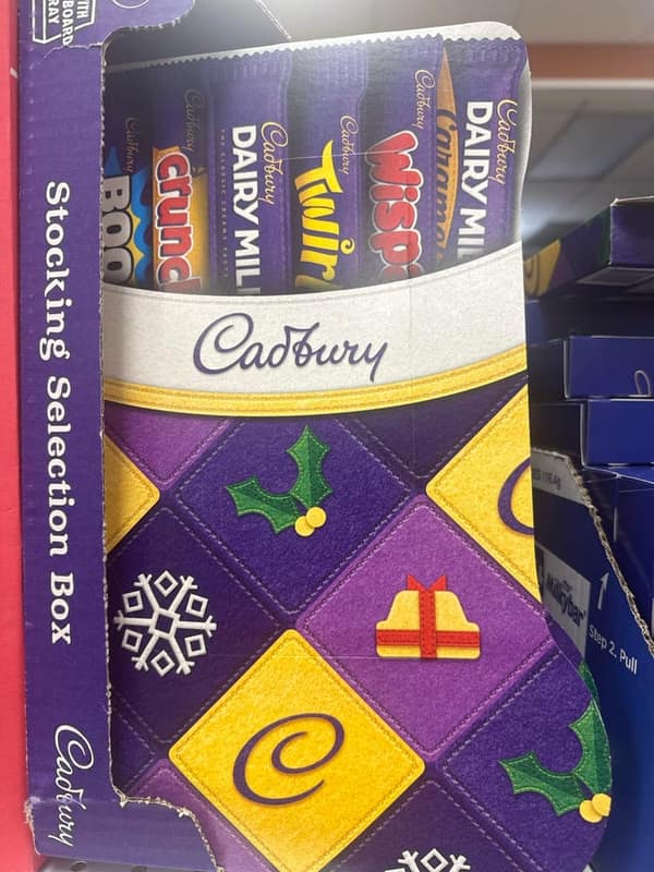 Uk Cadbury stocking selection box