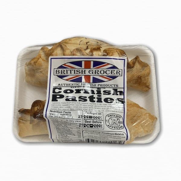 Bristish Grocer Cornish Pasties
