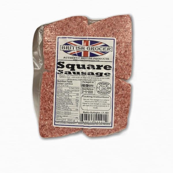 British Grocer Square Sausage