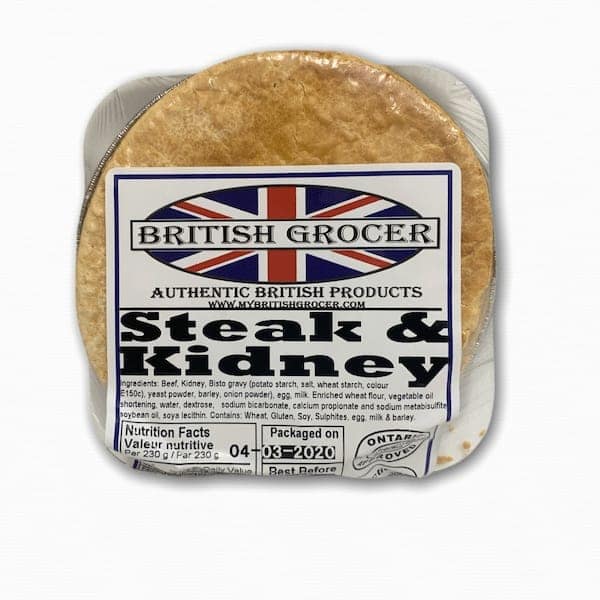 British Grocer Steak & Kidney Pie