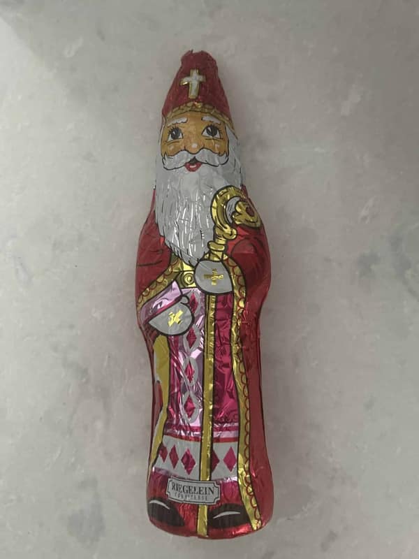 Riegelein 100g Saint Nicholas milk chocolate