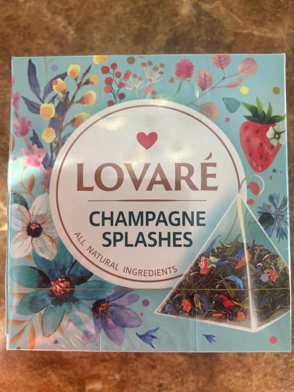 Lovare Champagne Splashes Tea