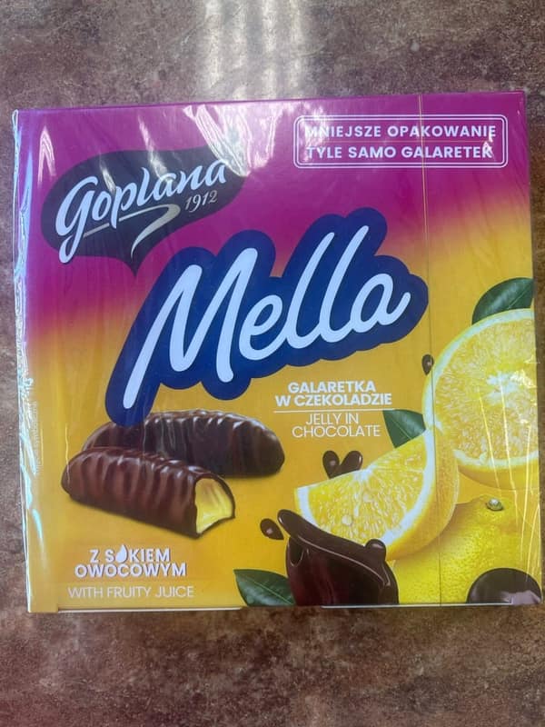 Goplana Mella Lemon Jelly In Chocolate