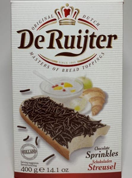 De Ruijter Pure Chocolate Hail (dark chocolate)