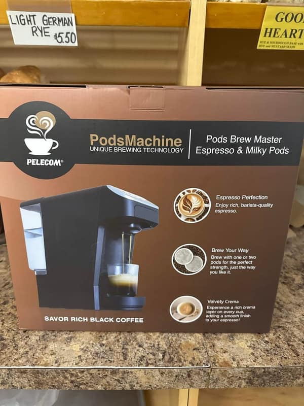 Pelecom Pods Machine Compatible With Senseo Coffee Pods