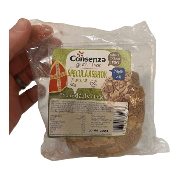 Consenza Gluten Free Speculaas Broken 3