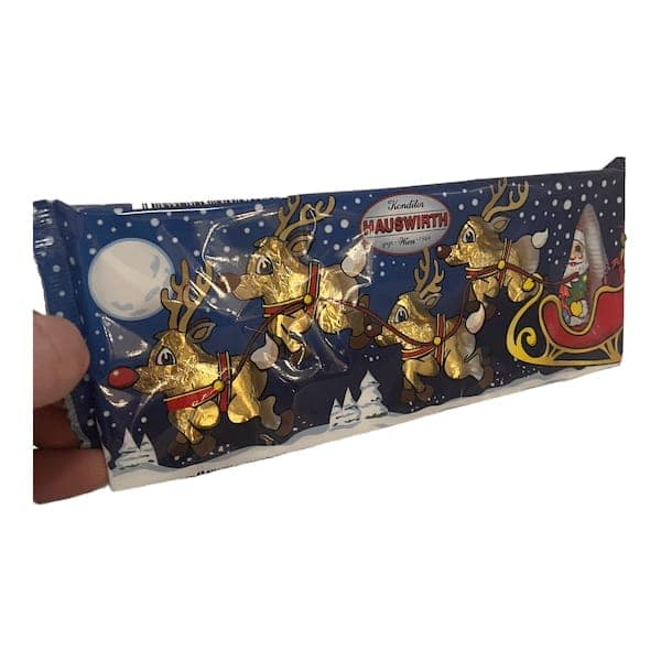 Hauswirth Chocolate Santa and Reindeer