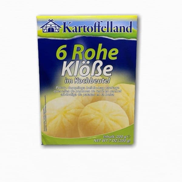 Kartoffelland 6 Rohe Klobe Im Kochbeutel