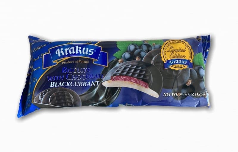 Krakus Biscuit With Chocolate Black Currant