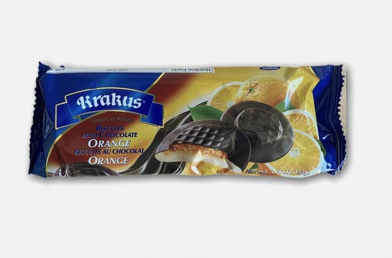 Krakus Biscuit With Chocolate Orange