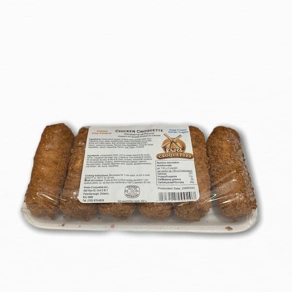Kroes Prefried Chicken Croquette