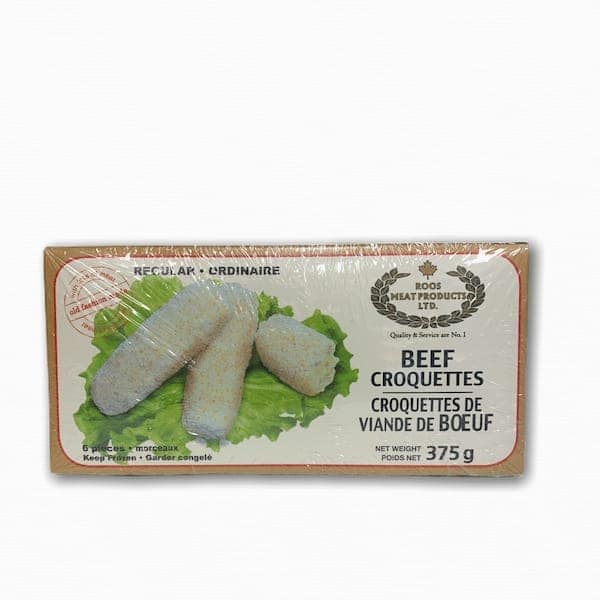 Roos Unfried Beef Croquettes
