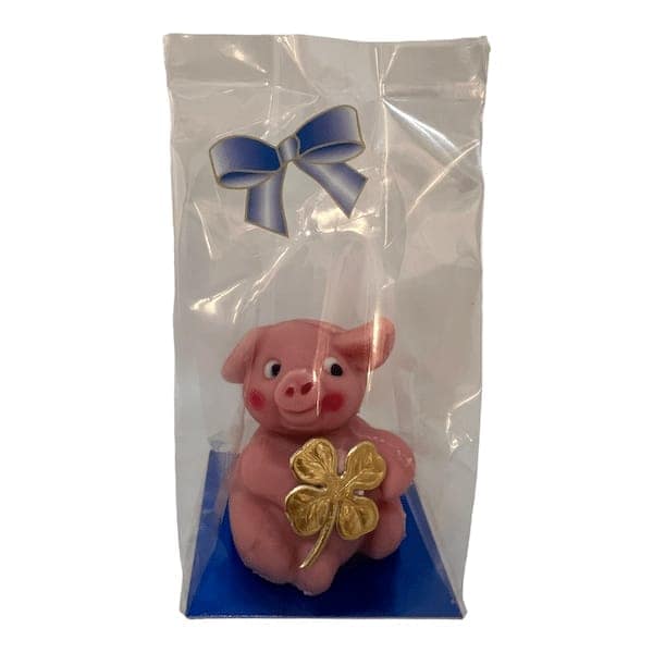 Marzipan Pig with Clover