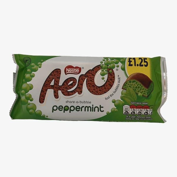 Uk Aero Peppermint 90g