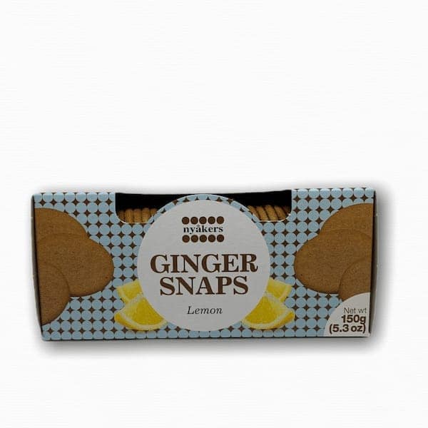 Nyaker Ginger Snaps Lemon