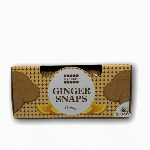 Nyakers Ginger Snaps Orange