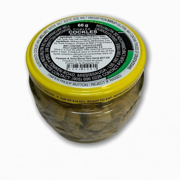 Morgan Williams Pickled Cockles