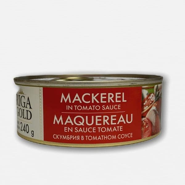 Riga Gold Makerel In Tomato