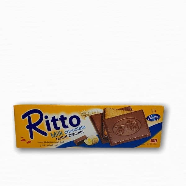Happy Ritto Dark Chocolate Butter Biscuits
