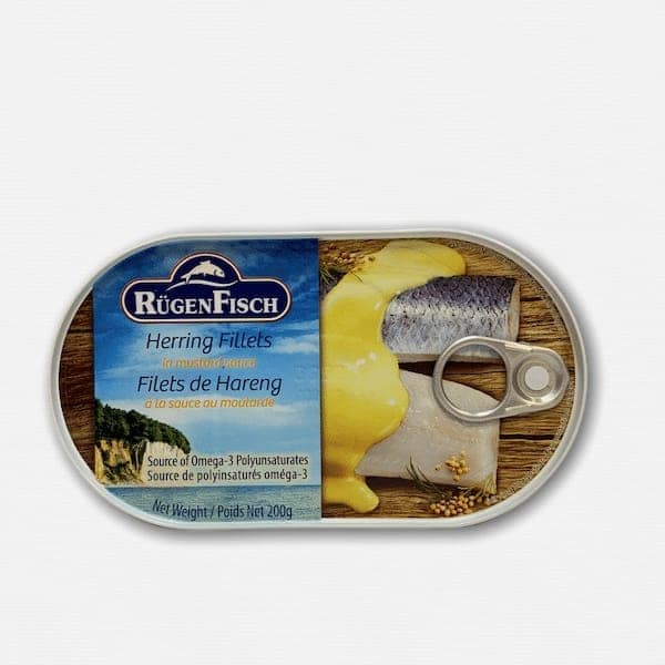Rugenfisch Herring Fillets In Mustard Sauce