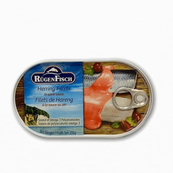 Rugenfisch Herring Fillets In Wine Sauce