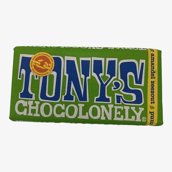 Tony’s Chocolonely Milk Chocolate Bar with Hazelnut