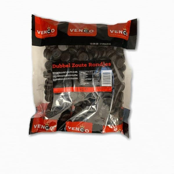 Venco Double Salt Rounds 1Kg