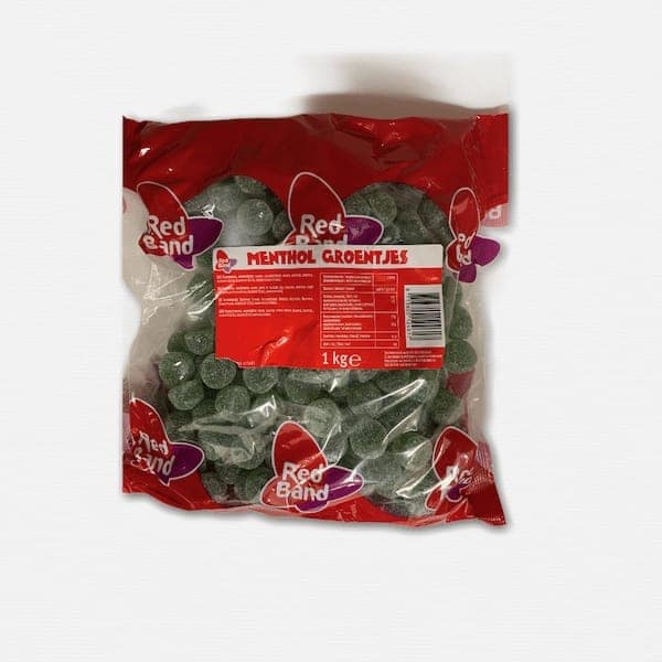 Red Band Menthol Groentjes 1Kg